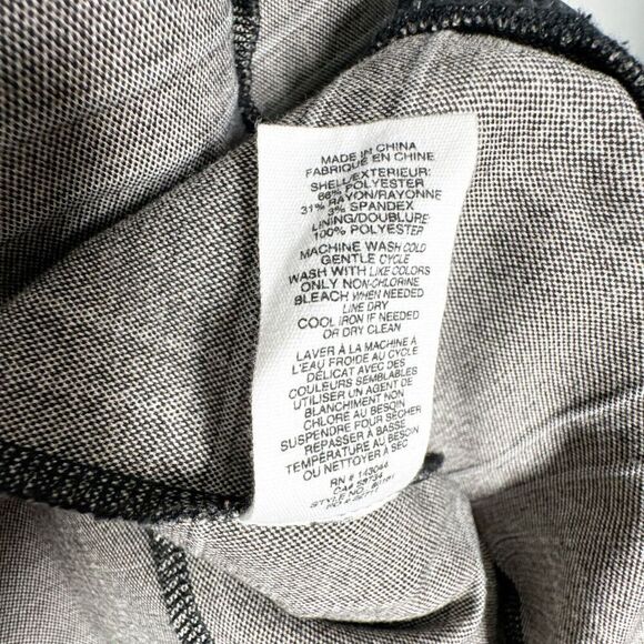 Anthropologie Avec Les Filles Longline Plaid Black Blazer Size PL - Picture 7 of 13